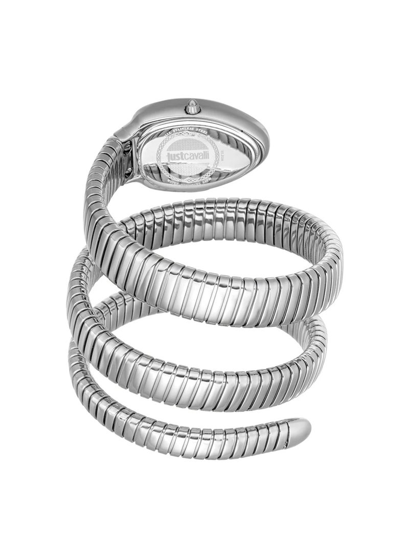 Just Cavalli Women's Analog Quartz Silver Stainless Steel Wristwatch JC1L228M0025  - Image 3