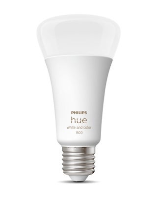 Philips Hue White and Colour Ambiance Smart Light Bulb 100W - 1600 Lumen [E27 Edison Screw] With Bluetooth. For Indoor Home Lighting, Livingroom, Bedroom. Works with Voice Control, Alexa Multi color - view 2