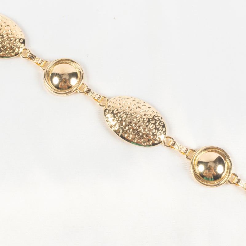 Golden Metal Waist Belt for Women - Image 3