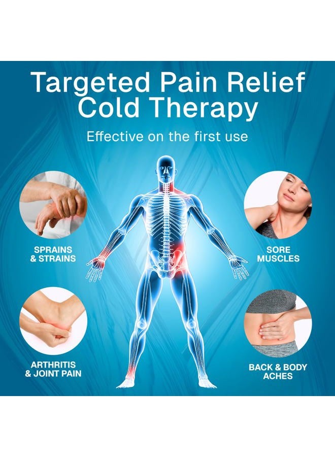 Ultra Freeze Roll On Pain Relief Gel Muscle Rub For Arthritis Neuropathy Foot And Joint Cooling Sports Massage For Back Shoulder And Knee Topical Analgesic Thol For Neck And Body 3 Ounce Multi - Image 3
