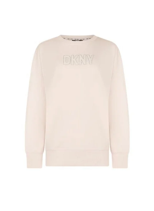 DKNY Sport Crew Neck Longline T-Shirt