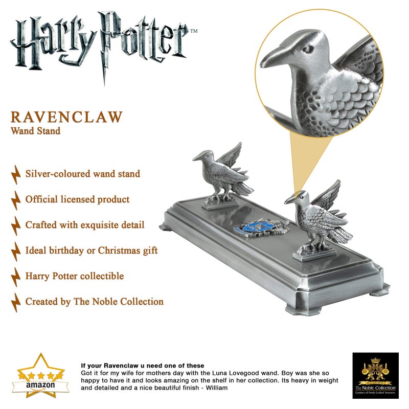 The Noble Collection Harry Potter Ravenclaw House Wand Stand - Image 3