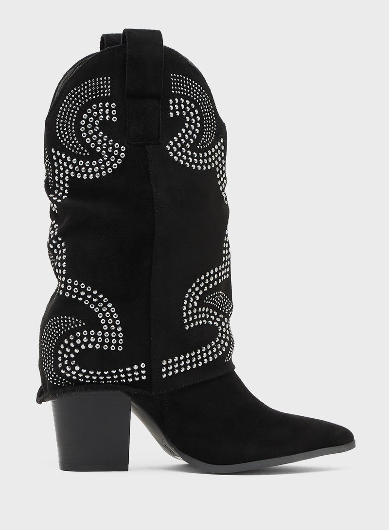 Truffle Flat Ankle Boots - Image 1