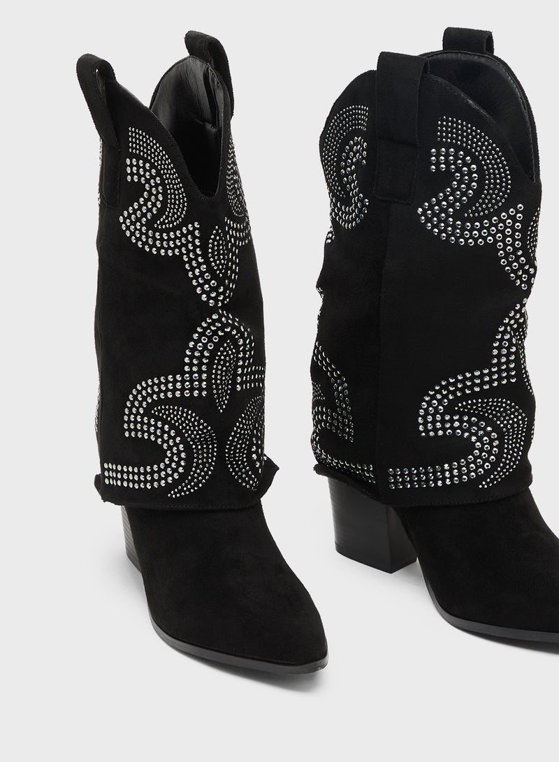 Truffle Flat Ankle Boots - Image 4