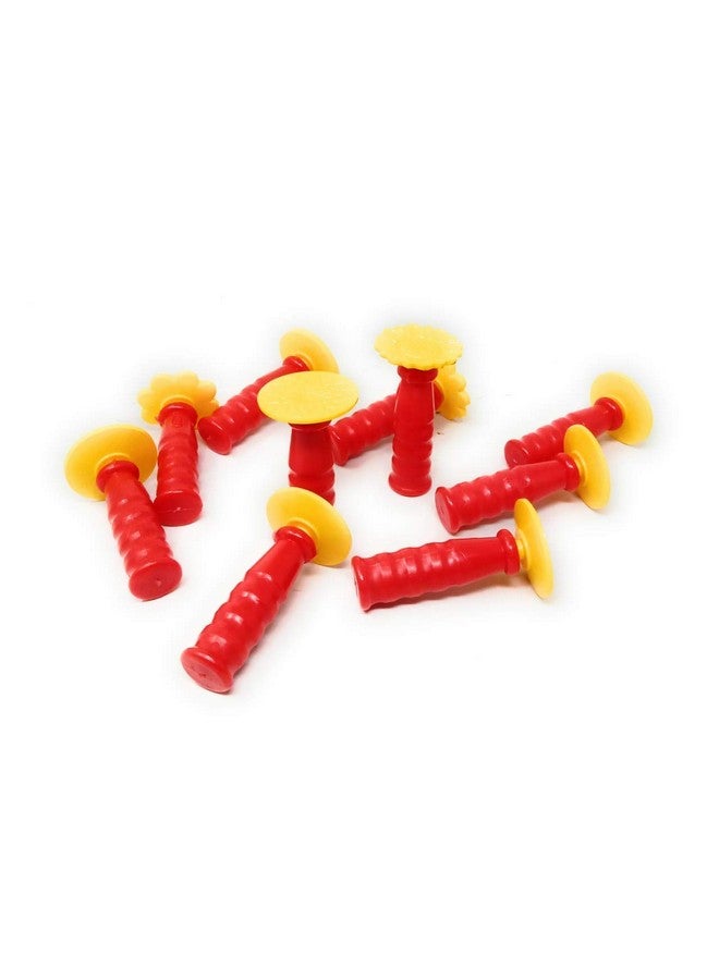 DS Plastic 1 Inch Peda Sweet Stamping 10 Design Combo - Small (Multicolor) - Image 4