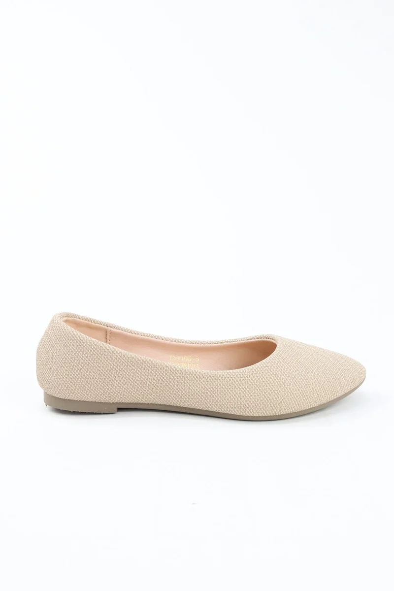 Viny VINY Women's Cushioned Ballet Flats – Lightweight Slip-On Flat Shoes, Comfortable Everyday Walking & Office Ballerina Shoes with Soft Support Insole
