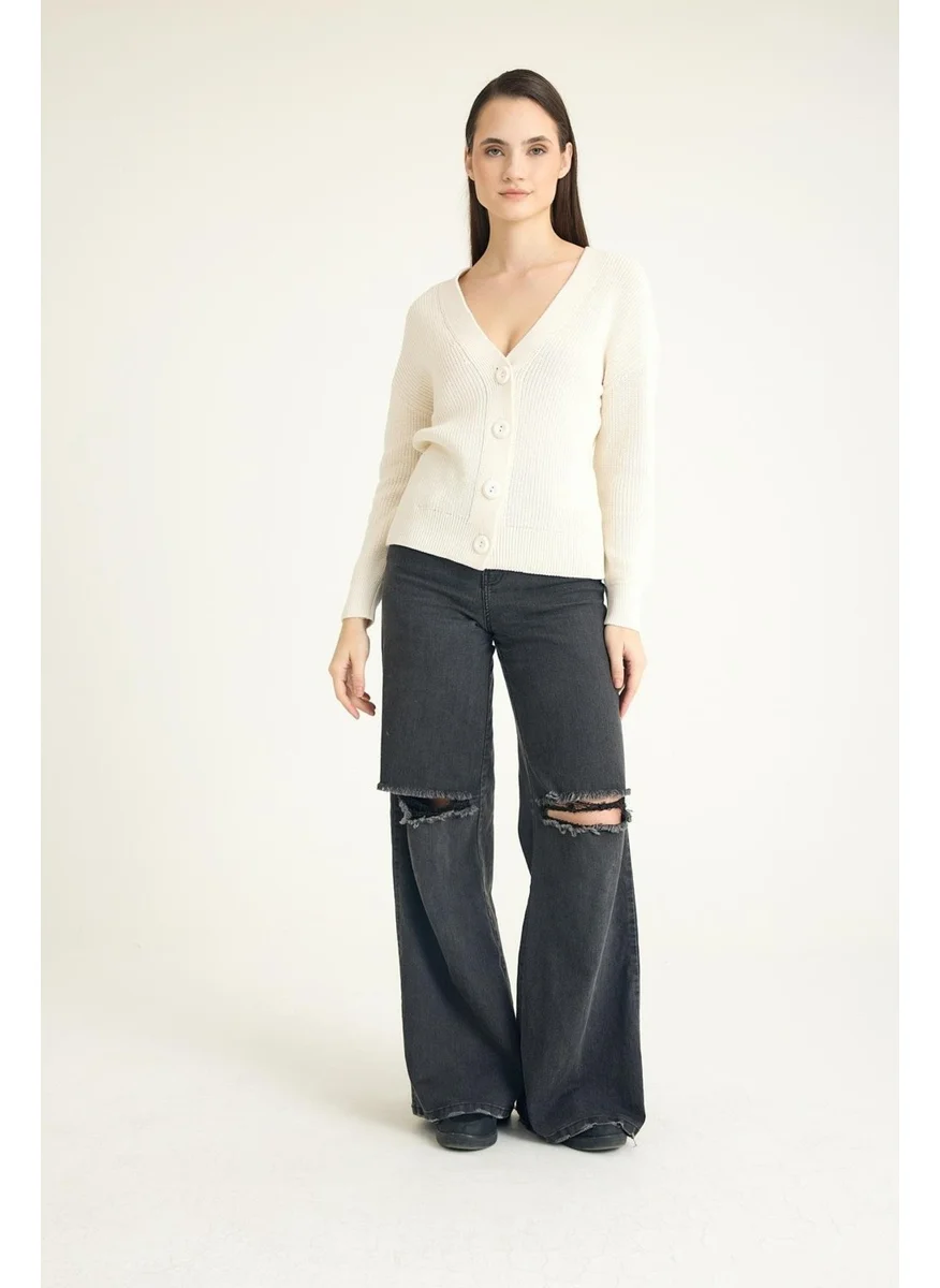 كوتن كونسيبت Camaieu Buttoned Women's Cardigan