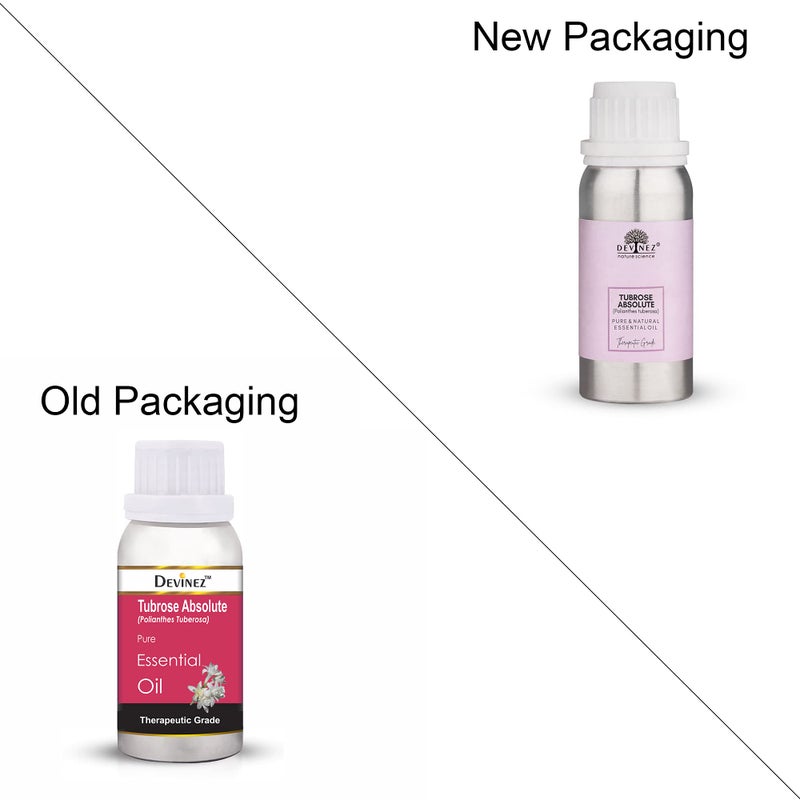 Devinez Tubrose Absolute Essential Oil, 100% Pure, Natural & Undiluted, 500ml in Anodized Aluminum Bottle - Image 2