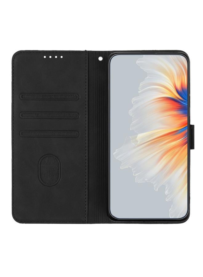 erorex Case For OnePlus 8 Pro Heart Pattern Skin Feel Leather Phone Case - Image 4