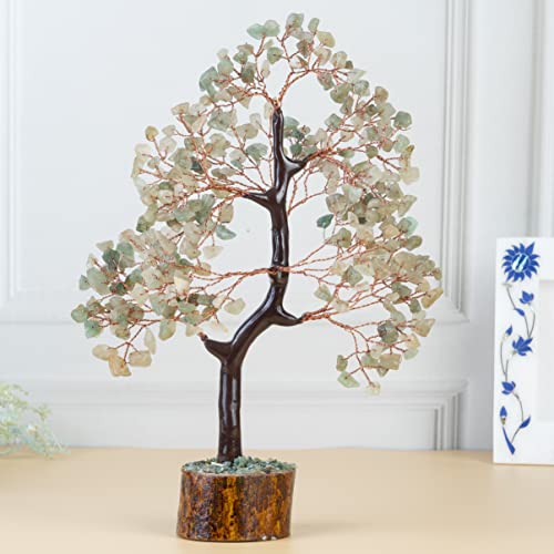 HindCraft Green Jade Feng Shui Tree | Prosperity & Success Crystal Tree for Home & Office | Home Decor Gift for Living Room & Hall for Men & Women – Anniversary & Birthday - Image 2