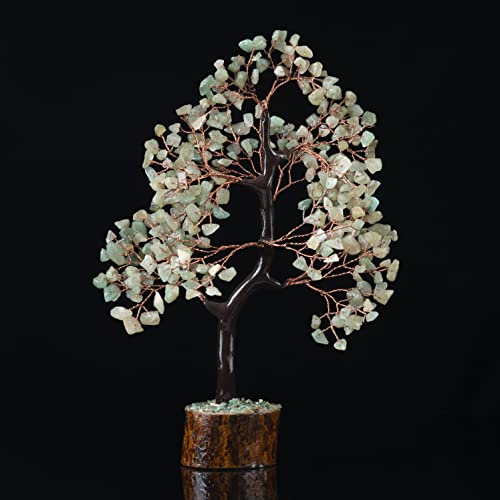 HindCraft Green Jade Feng Shui Tree | Prosperity & Success Crystal Tree for Home & Office | Home Decor Gift for Living Room & Hall for Men & Women – Anniversary & Birthday - Image 3