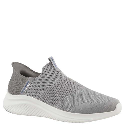 SKECHERS حذاء سكيشرز للرجال ألترا فليكس 3.0 سموذ ستيب هاندز فري سليب إن، رمادي، 12 عريض - Image 3