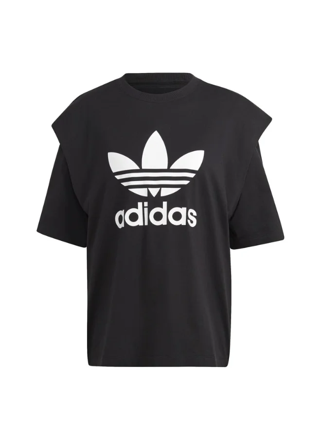 اديداس adidas TEE Black Originals Women T-SHIRTS