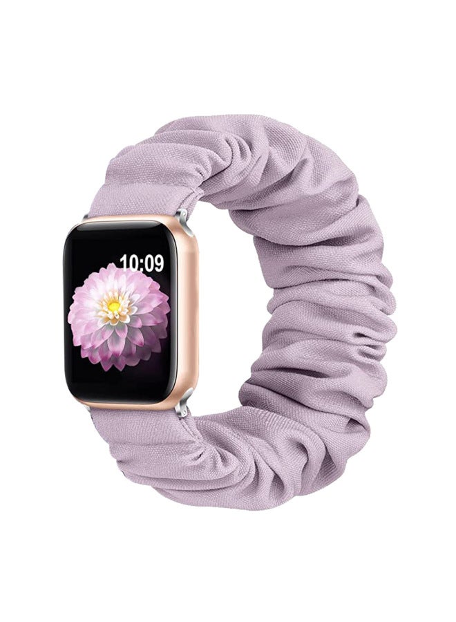 جديد لـ Apple Strap Iwatch Wristband - سوار ساعة تقليد قطني، سوار معصم كبير، ربطة شعر معوية - Image 1