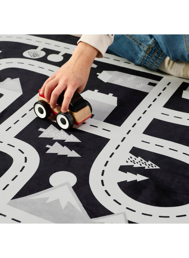 erorex Rug, dark grey, 74x100 cm - Image 4