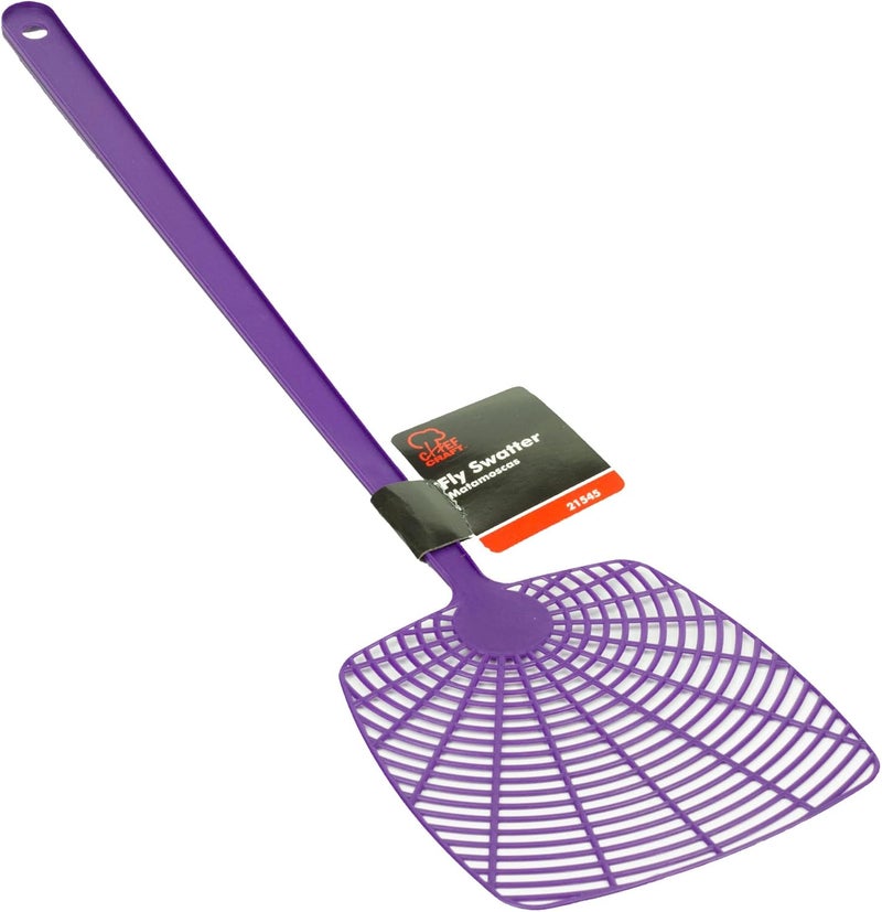 Chef Craft Select Plastic Fly Swatter, 18 inch 1 Piece, Color May Vary - Image 2