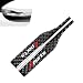 Hugwits 2 PCS Car Rearview Mirror Protective Film 512 x 059 Carbon Fiber KnifeShaped Sports Style AntiCollision Strip Universal Anti Scratch Rear View Mirror Trim for Most Cars Black - Image 2