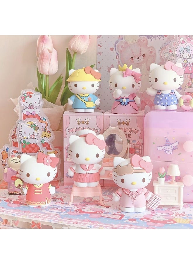 هالو كيتي مرحبا كيتي سويت بلايميت صندوق مكفوفين أونبوكس 8 شخصيات رائعة بشكل لا يصدق بأناقة لفرحة لا نهاية لها - Image 3