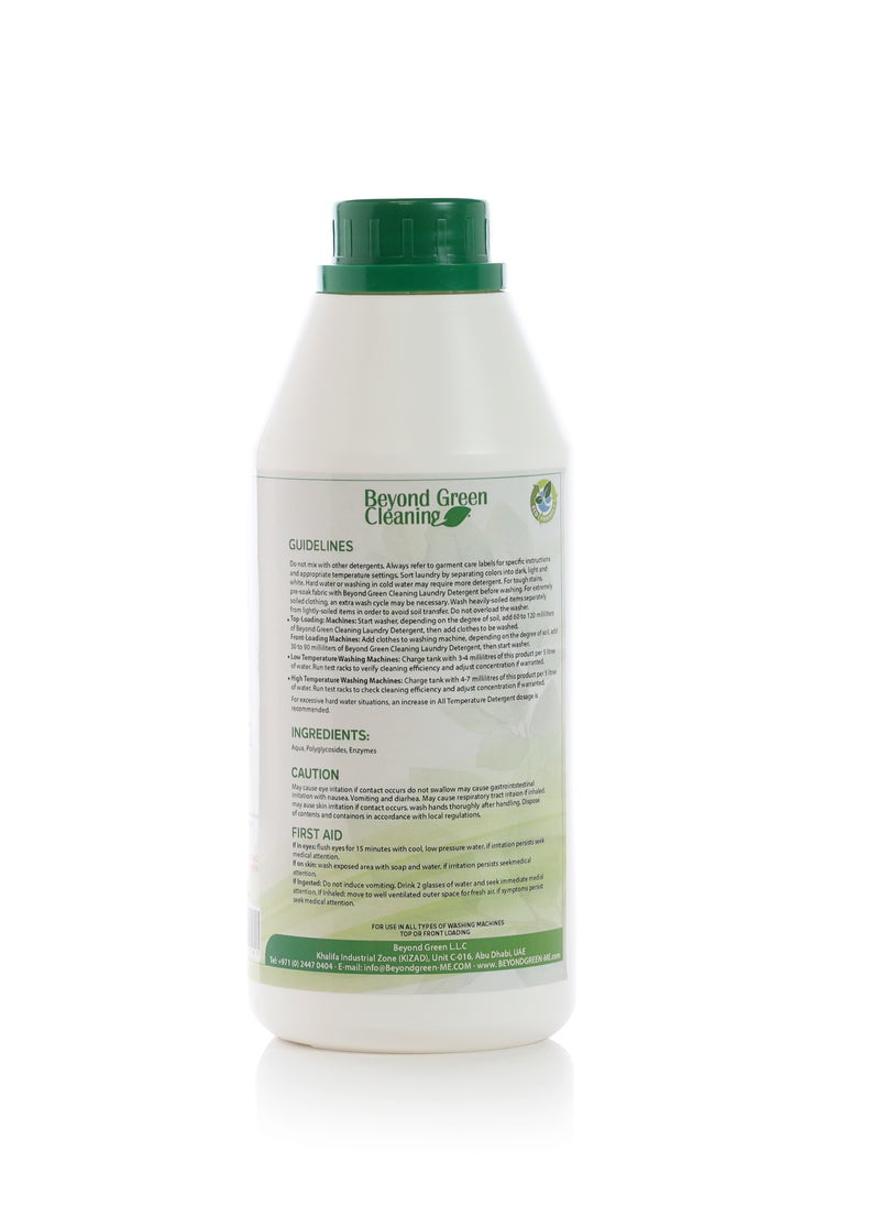 BEYOND GREEN CLEANING - Advanced Laundry Detergent: Deep Cleaning Formula with Cutting-Edge Technology, 1L - Image 1
