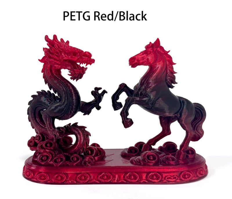 Stronghero3D PETG 3D Printer Filament 1.75 mm,Ruby Red Gradient,Multi Color Change,Accuracy +/- 0.05 mm net Weight 1 kg for Ender3 Cr10 - Image 3