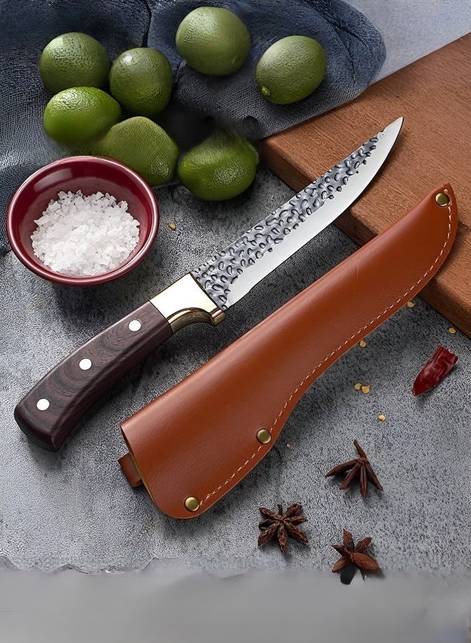 Hand-forged sharp boning knife 3-piece set  - Image 2
