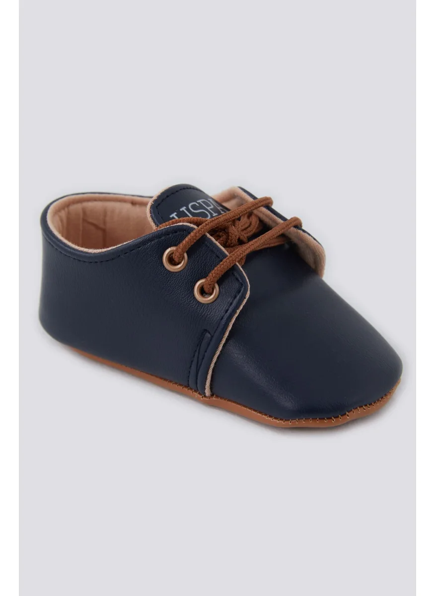 يو اس بولو اسن Base. Polo Assn Navy Blue Baby Shoes