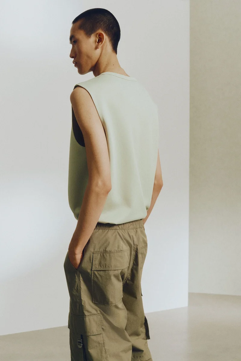 H&M  Loose Fit Scuba vest top for Men | Best Price UAE