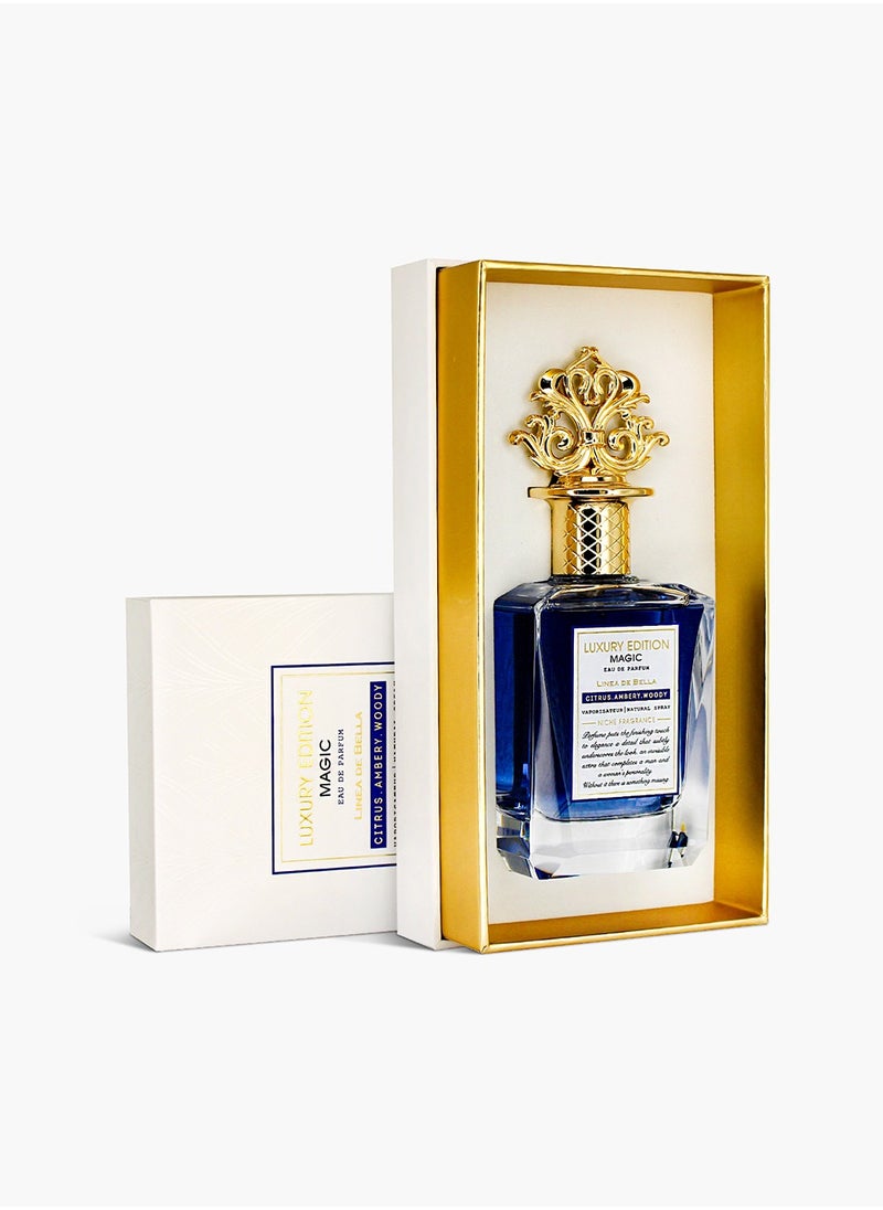 Linea De Bella Elegent Luxury Edition Magic 100ML Perfume for Men | Long Lasting Luxury Perfume for Men with Citrus & Amber Notes  - Image 4