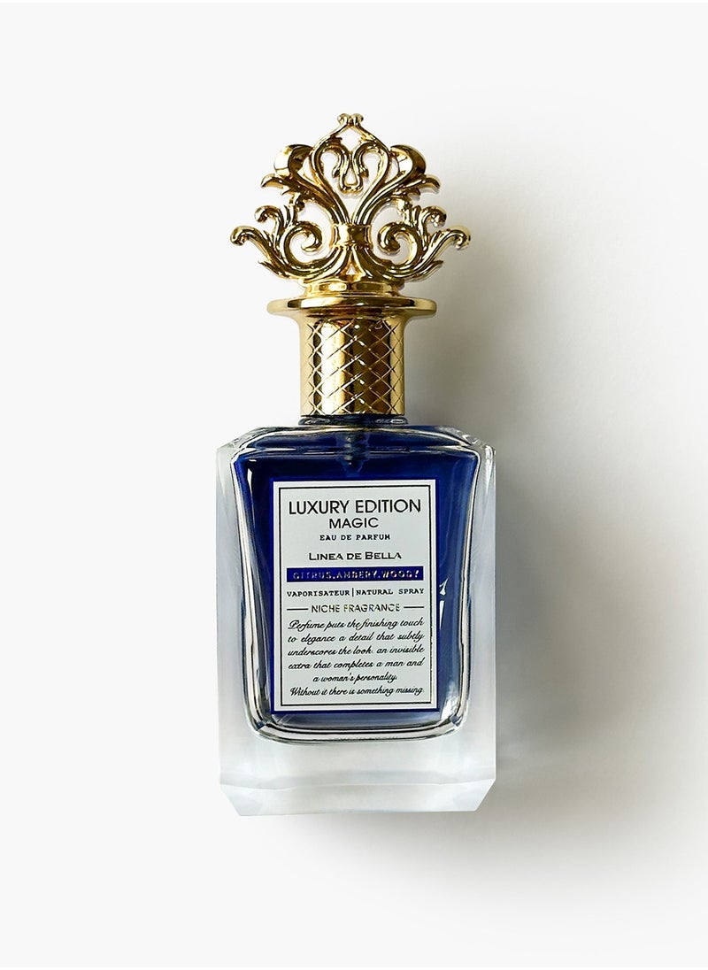 Linea De Bella Elegent Luxury Edition Magic 100ML Perfume for Men | Long Lasting Luxury Perfume for Men with Citrus & Amber Notes  - Image 2
