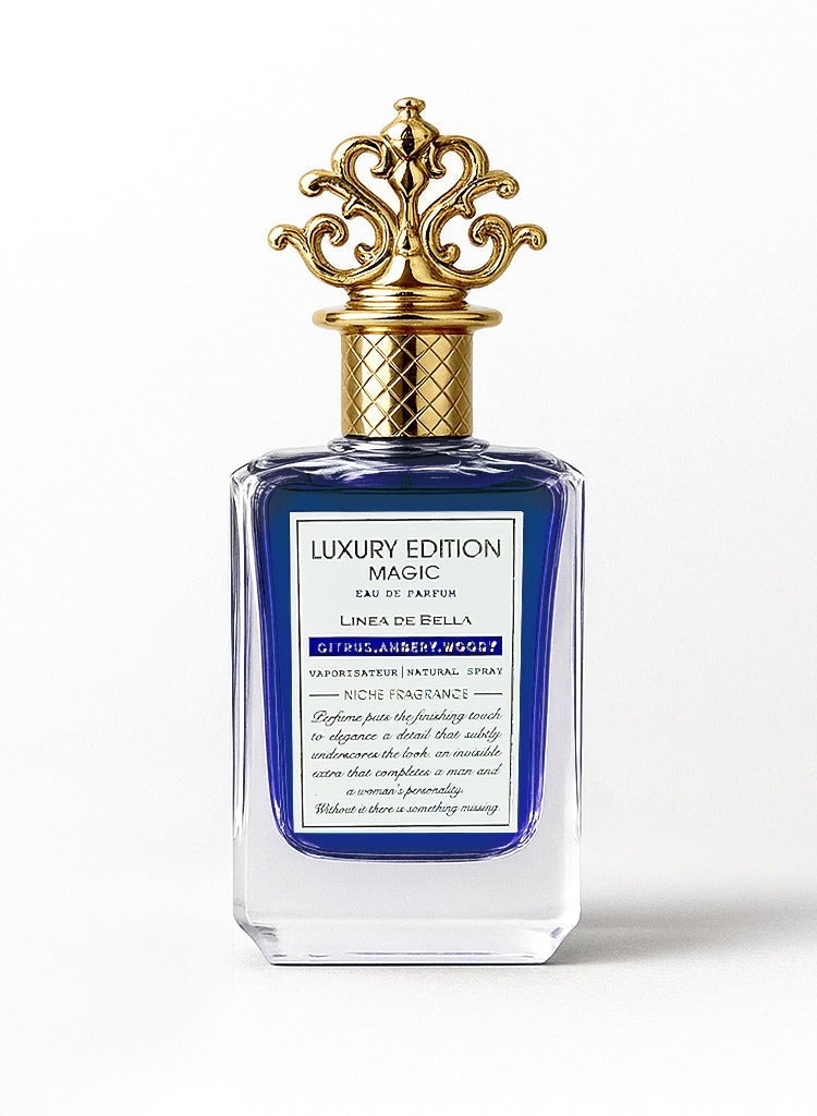 Linea De Bella Elegent Luxury Edition Magic 100ML Perfume for Men | Long Lasting Luxury Perfume for Men with Citrus & Amber Notes - Image 1