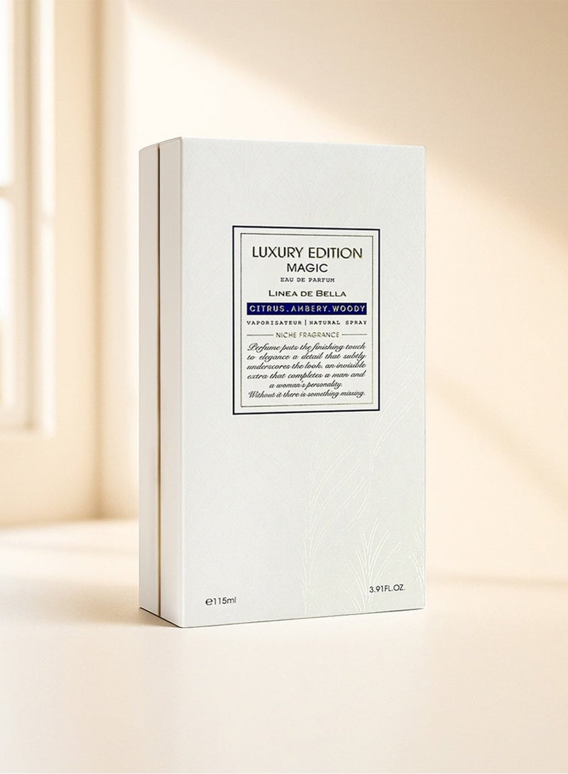 Linea De Bella Elegent Luxury Edition Magic 100ML Perfume for Men | Long Lasting Luxury Perfume for Men with Citrus & Amber Notes - Image 5