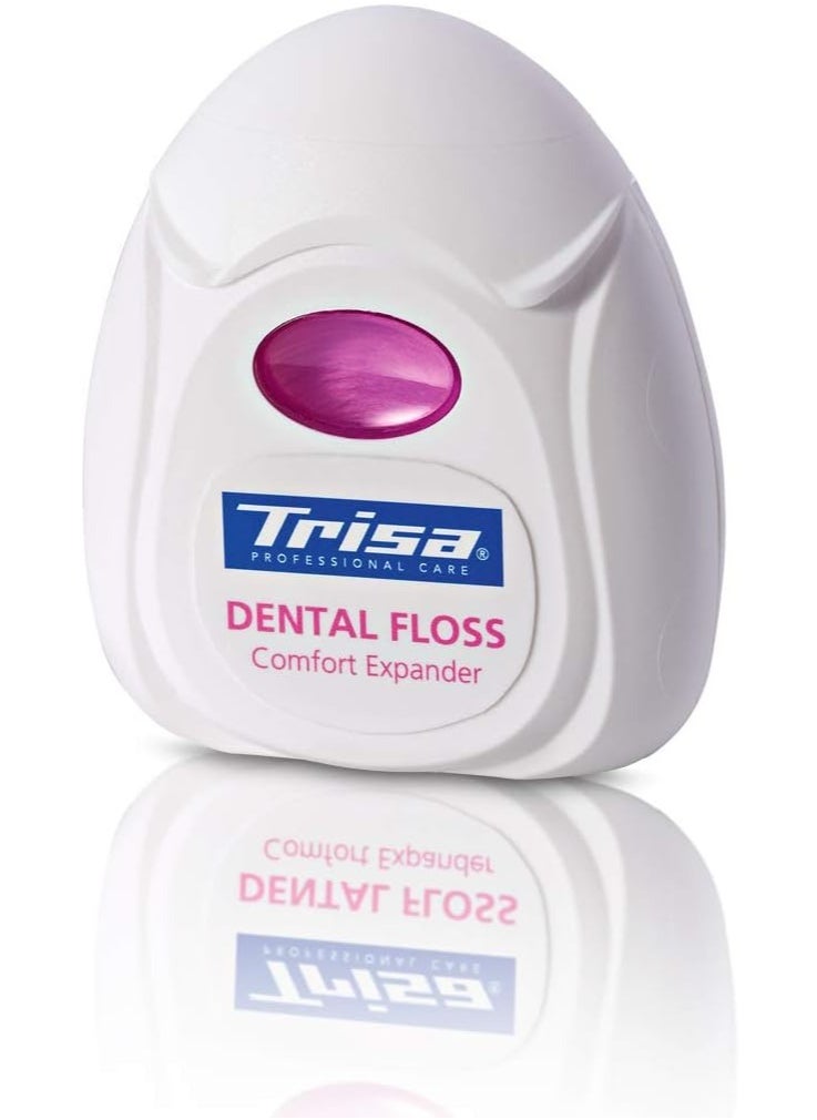 TRISA - Professional Dental Floss Comfort Expander Mint 40 M - Image 1