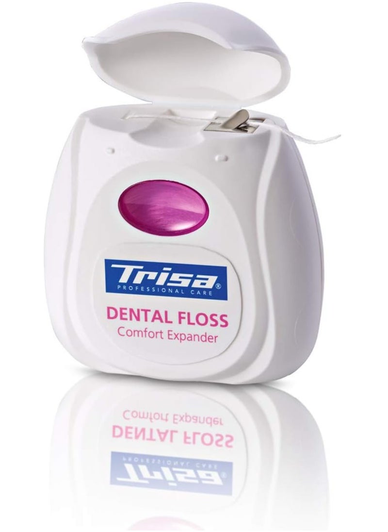 TRISA - Professional Dental Floss Comfort Expander Mint 40 M - Image 1