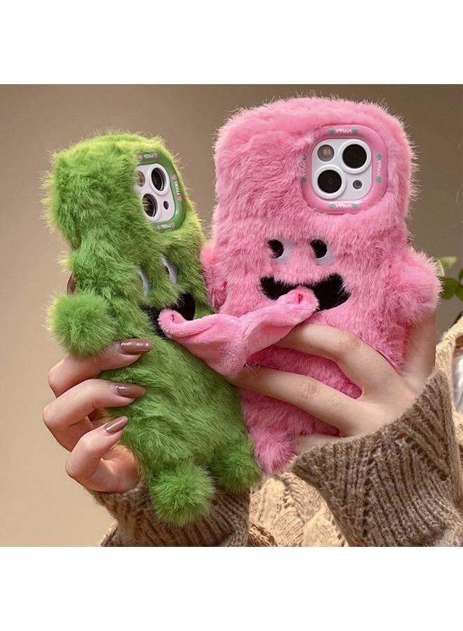 S-TOP Case For iPhone 13 Pro Max 3D Magnetic Long Tongue Monster Plush Phone Case - Image 4
