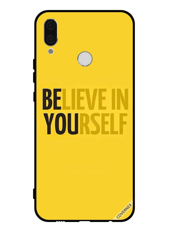 Covernex غطاء حماية لهاتف هواوي نوفا 3e - آمن بنفسك - أصفر - Image 1
