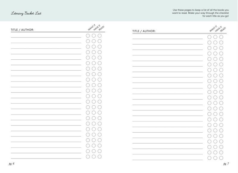 PAPER PEONY PRESS Reading Journal for Teens: For the Love of Books, A Book Journal and Planner for Teenagers to Track, Log, Report and Review - Image 5