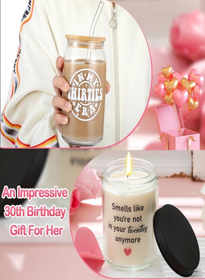 Tioncy 8pcs 30th Birthday Gifts for Her 30 Year Old Birthday Gifts for Women Happy 30th Birthday Gifts Basket Funny 30 Birthday Gift Ideas for Women Mom Wife Girlfriend Sister Coworker Bestie - Image 5