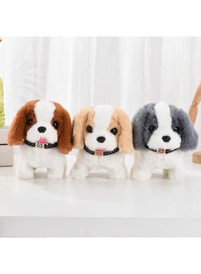Children's Toys Dogs Can Walk And Call Babies Simulation Electric Plush Puppies Cute Boys And Girls-Color:Santa Nano-Specifications:No Battery 【5% People Choose】 - Image 5