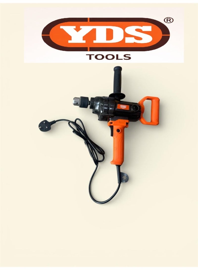 YDS Heavy-Duty Electric Drill 1450W – 800RPM – Dual Handle Stability – 220V – Professional Industrial Use – Model YDS – Brand YDS-1450 - Image 1