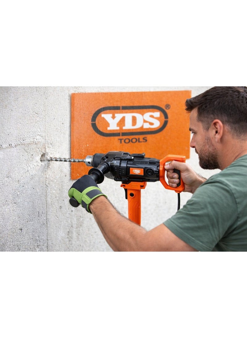 YDS Heavy-Duty Electric Drill 1450W – 800RPM – Dual Handle Stability – 220V – Professional Industrial Use – Model YDS – Brand YDS-1450 - Image 3