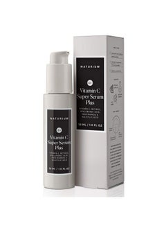 NATURIUM Vitamin C Super Serum Plus Retinol Hyaluronic Acid Niacinamide & Salicylic Acid Smoothing & Brightening Facial Care 1.0 Oz  - Image 1