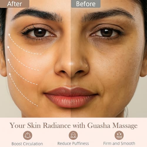 CAREMIMA Grade A+ Green Jade Roller & Gua Sha Set | Facial Massager for Anti-Aging, Skin Firming, Lifting, Puffiness & Wrinkle Reduction | Face, Neck & Eye Beauty Tool for Women & Men - Image 2