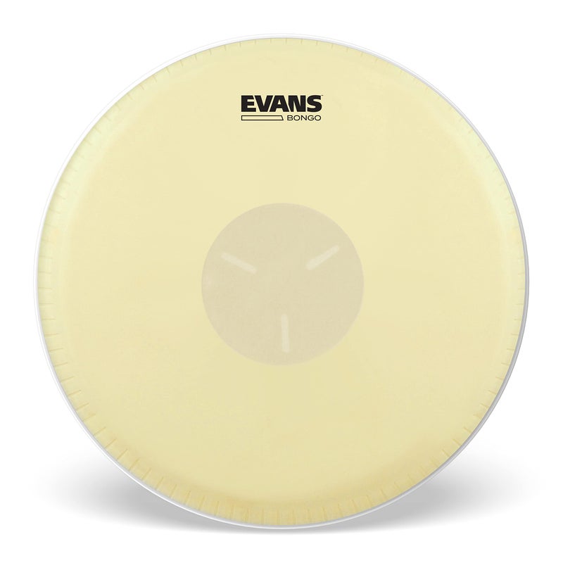 EVANS رأس طبل بونغو إيفانز ثلاثي المركز، 7 1/4 بوصة - Image 1
