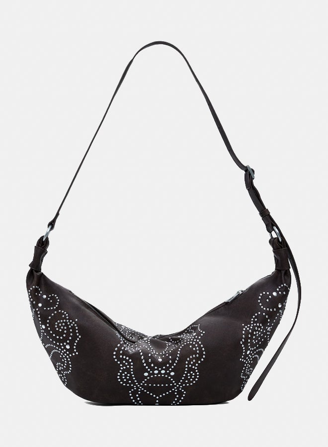 DESIGUAL Medium faux leather studded bag - Image 4