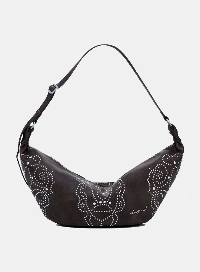 DESIGUAL Medium faux leather studded bag - Image 1