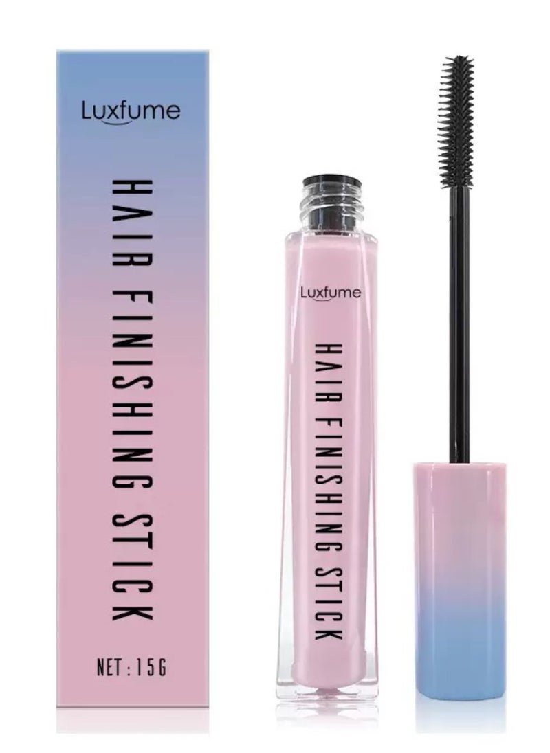 Luxfume Hair Finishing Stick, Broken Hair Finishing Cream Hair Styling Wax Stick, Hair Mascara Styling Gel Refreshing Not Greasy Fixing Bangs Stereotypes Cream For Girls Women  - Image 1