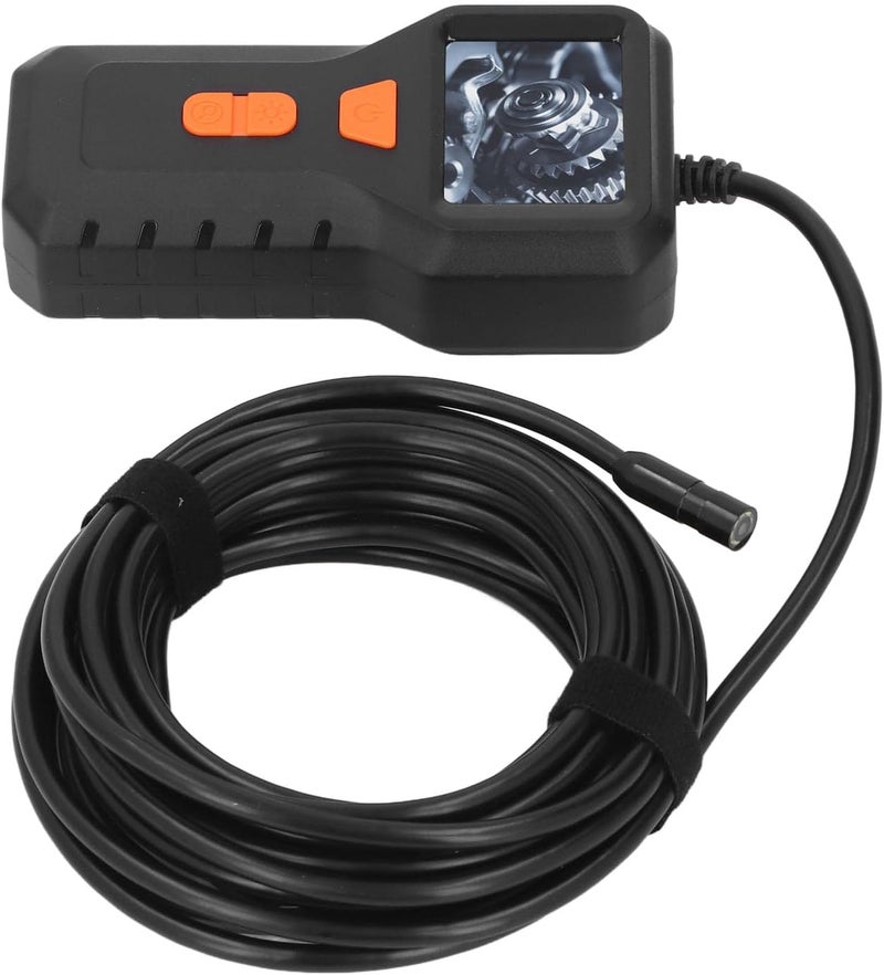 Industrial Inspection Camera with 5 Meters Flexible Copper Core Cable - Water Proof Digital Snake Camera, 2 Inch HD Display, 8 mm Dual Lens, 1920 x 1080 Resolution, and Adjustable - Image 5