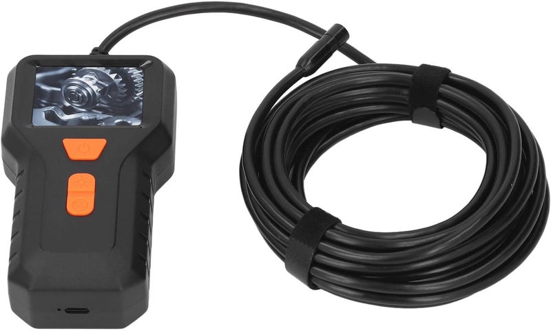 Industrial Inspection Camera with 5 Meters Flexible Copper Core Cable - Water Proof Digital Snake Camera, 2 Inch HD Display, 8 mm Dual Lens, 1920 x 1080 Resolution, and Adjustable - Image 2