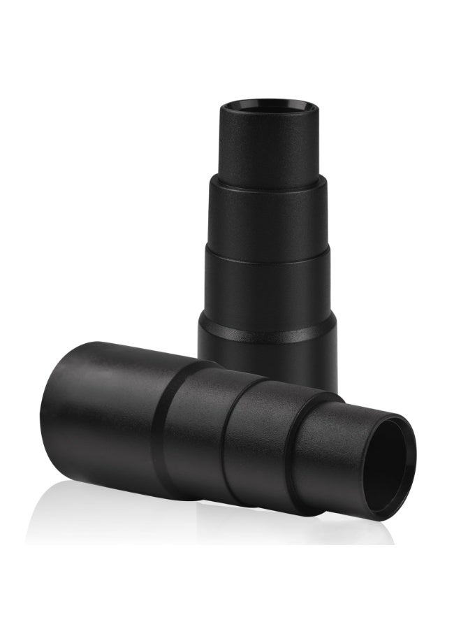 OSHIMA Vacuum Hose Adapter, 2Pcs Four-Layer Vacuum Cleaner Filter Connector Universal Shop Vac Accessories, for Cleaner Brush, Hose Adaptor Kit, 25/29/32/40mm - Image 1