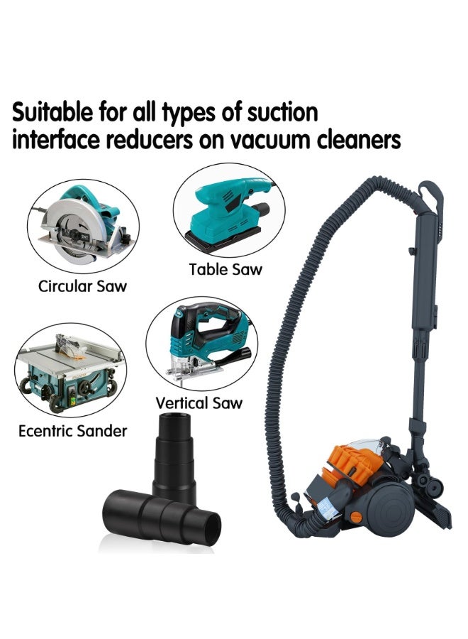 OSHIMA Vacuum Hose Adapter, 2Pcs Four-Layer Vacuum Cleaner Filter Connector Universal Shop Vac Accessories, for Cleaner Brush, Hose Adaptor Kit, 25/29/32/40mm - Image 5